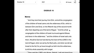 This Weeks Torah Portion Reading