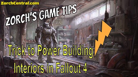 Trick to Power Building Interiors in Fallout 4