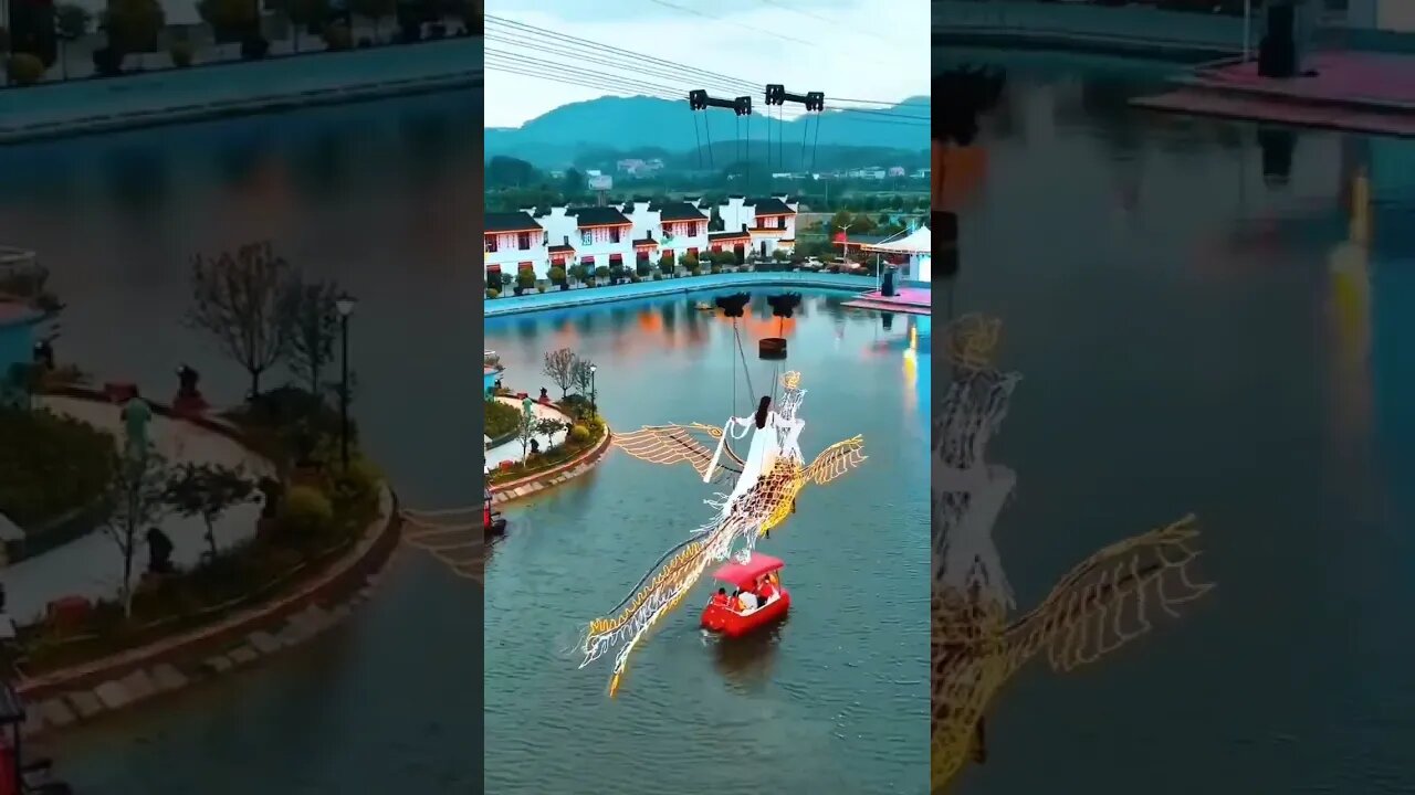 What a unique and beautiful attraction in the Chinese province