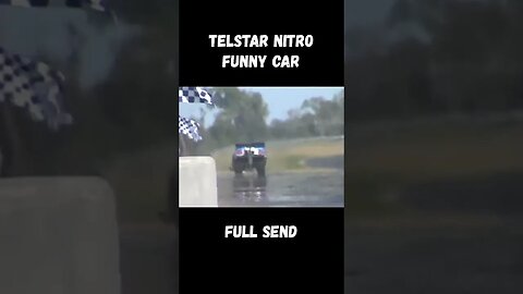 Nostalgia Funny Car! Telstar Full Send Drag Race! #shorts