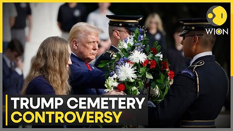 Arlington Cemetery row: Trump participated in wreath-laying ceremony of US soldier | WION