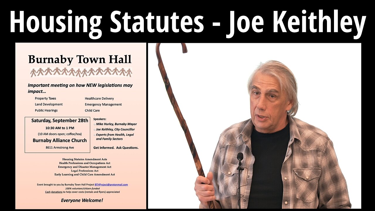 Housing Statutes - Joe Keithley