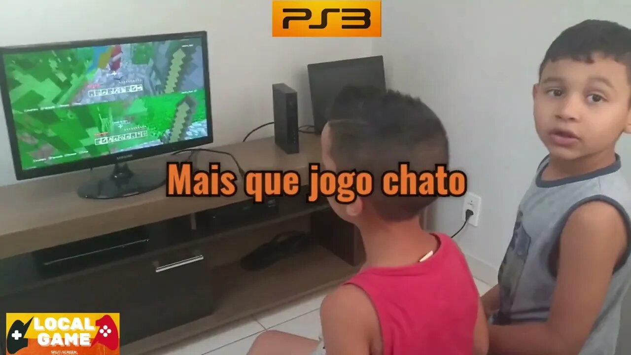 Minecraft de ps3 multiplayer local game