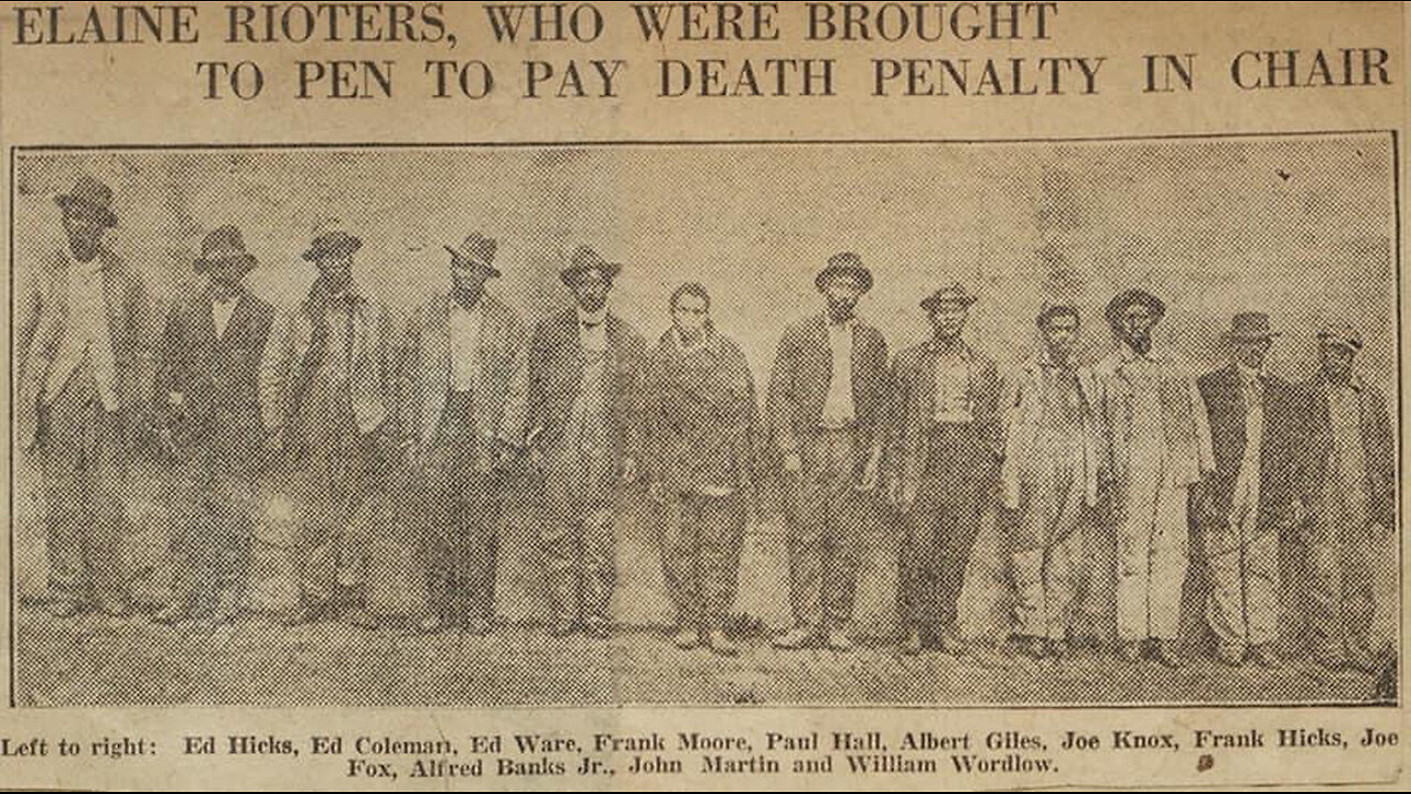 Educational Friday: Reparations in the Form of Land Presents "The Elaine Race Massacre of 1919‼️"
