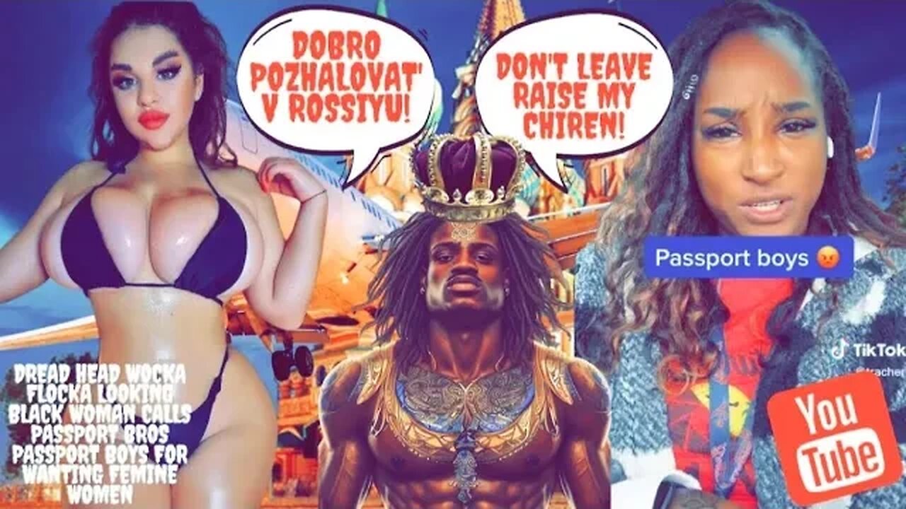 Dread Head Wocka Flocka Looking Sista Calls #PassportBros #PassportBoys For Wanting Feminine Women