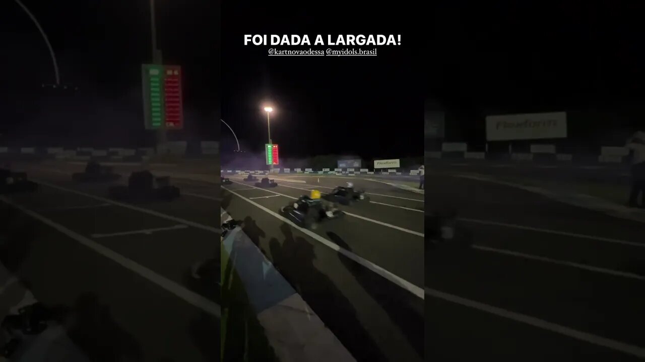 foi danda a largada 🏎 #shorts