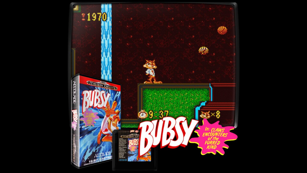 Bubsy in Claws Encounters of the Furred Kind - rom - megadrive - download link direct