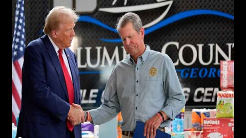 Trump, Gov. Kemp Appear Together 1st Time Since 2020