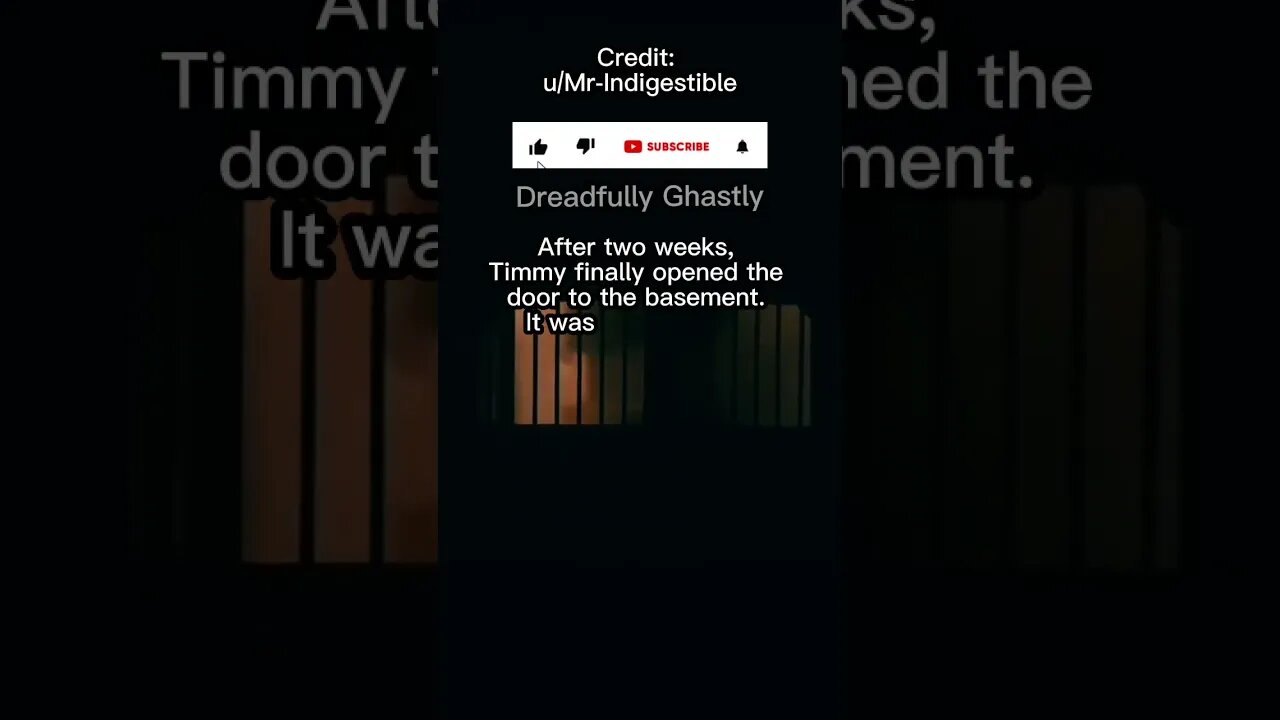Horror Story: He Felt His Regret and Dread Ensued!