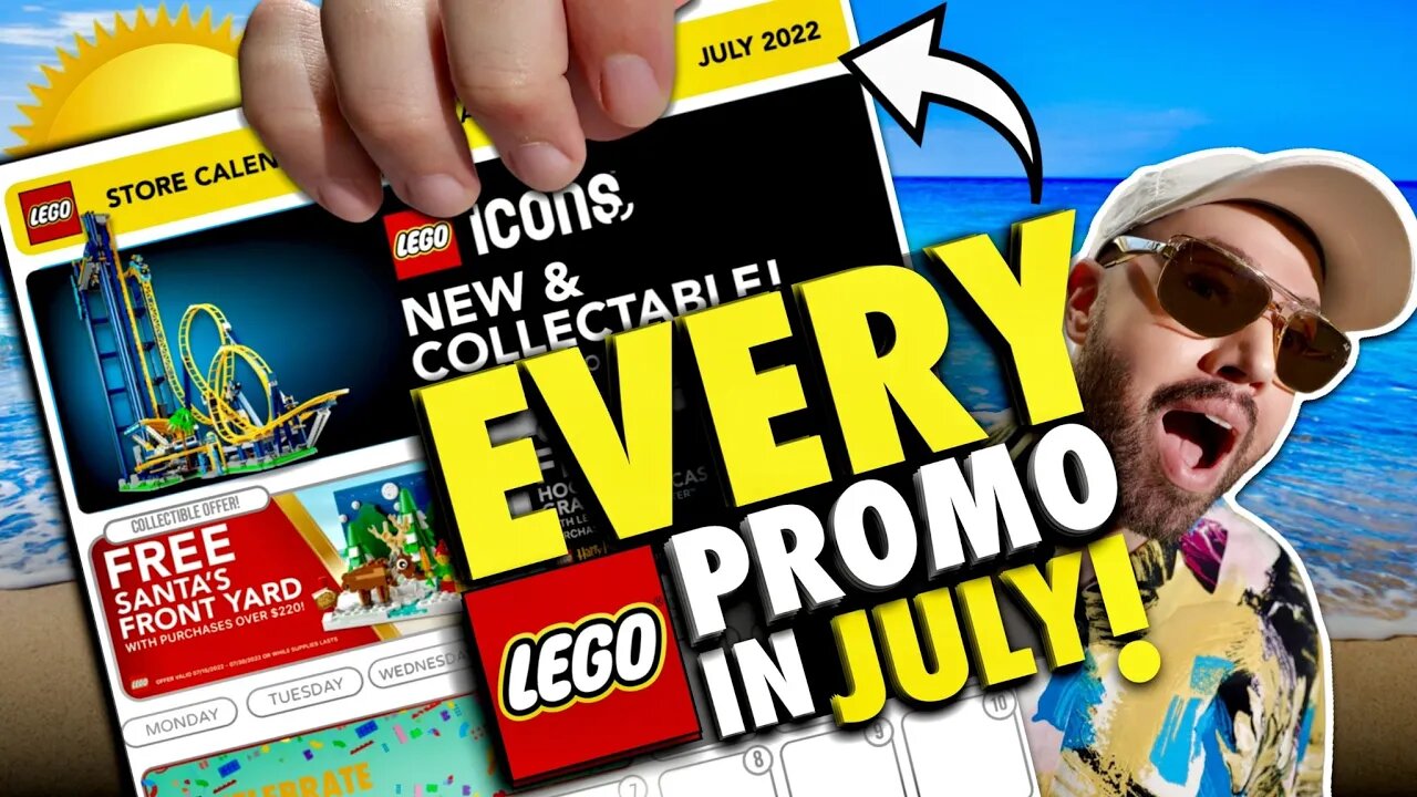 NEW LEGO July 2022 PROMOS LEAK! Promotional Calendar LEGO Harry Potter, LEGO Ideas and MORE!