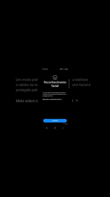 Ativar o RECONHECIMENTO FACIAL no celular SAMSUNG