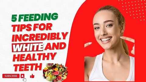 Attention🔴 5 Food Tips for Incredibly White and Healthy Teeth