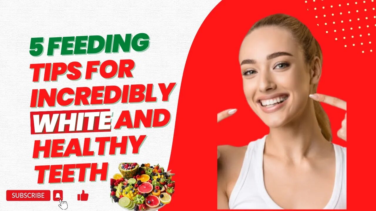 Attention🔴 5 Food Tips for Incredibly White and Healthy Teeth