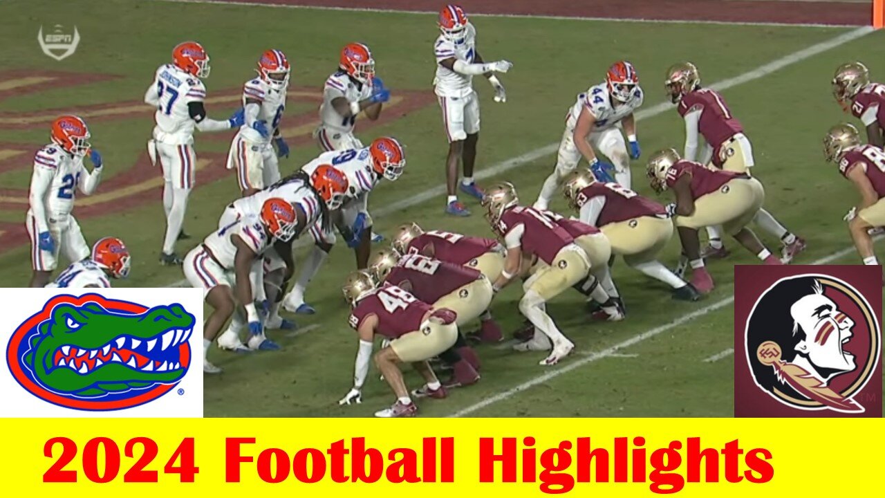 Florida vs Florida State Football Game Highlights 11 30 2024