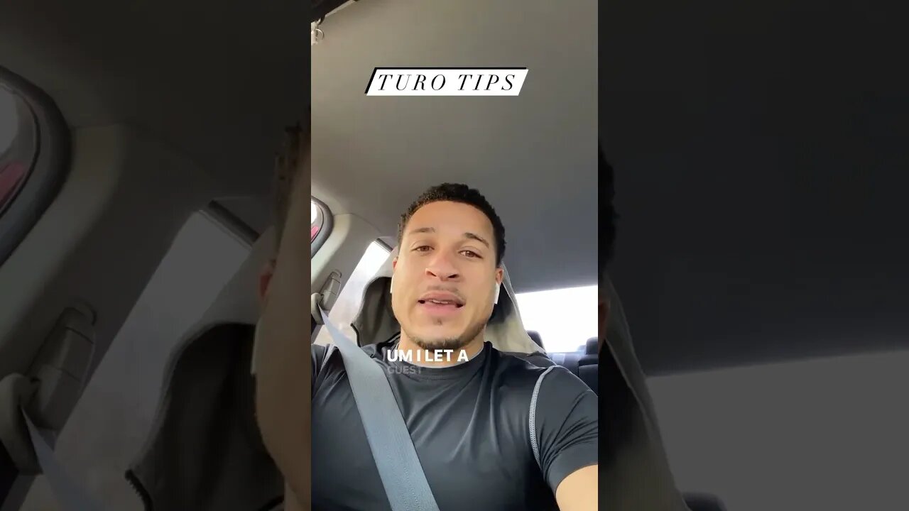 TURO Tips #turo #getaround #rental