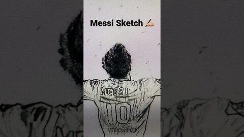 I Want to Sketch ✍🏼 Lionel Messi World Cup - Shorts Ideas 💡