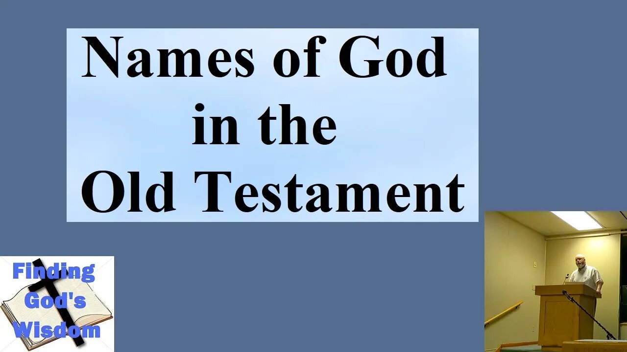 Names of God in the Old Testament