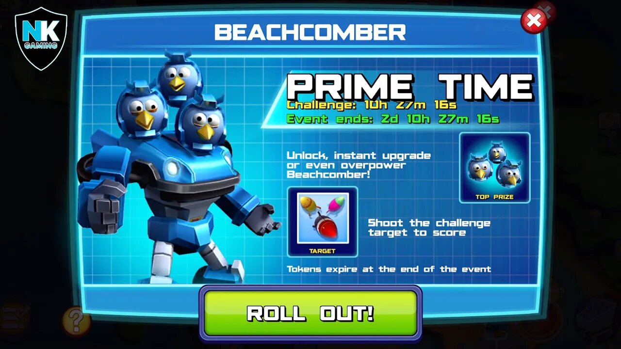 Angry Birds Transformers - Beachcomber Event - Day 4 - Mission 3