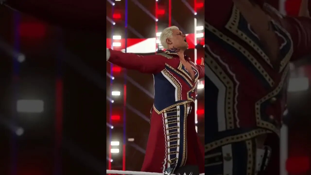 CODY RHODES WWE 2K23 ENTRANCE (Part 2) #shorts