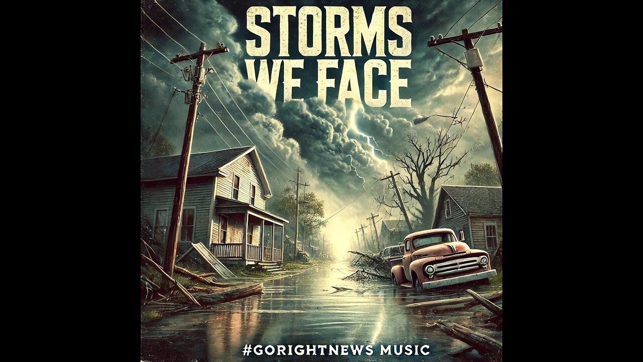 Storms We Face #GoRightNews Music #PeterBoykinSings