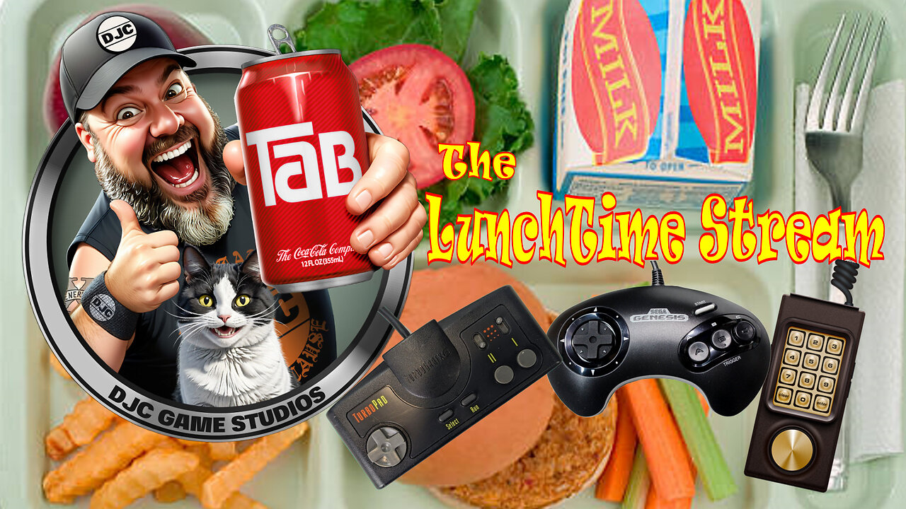 The LuNcHTiMe StReAm - LIVE Retro Gaming with DJC