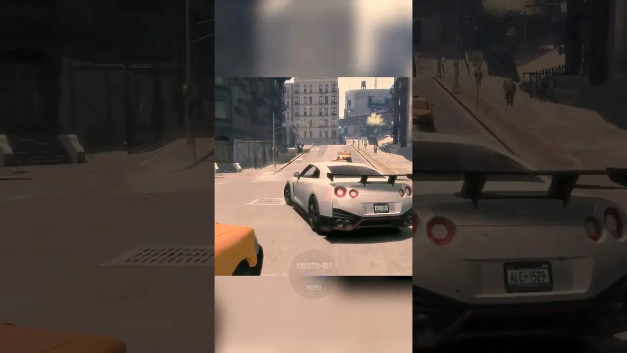 Whipping my Nissan GT-R Nismo in GTA 4