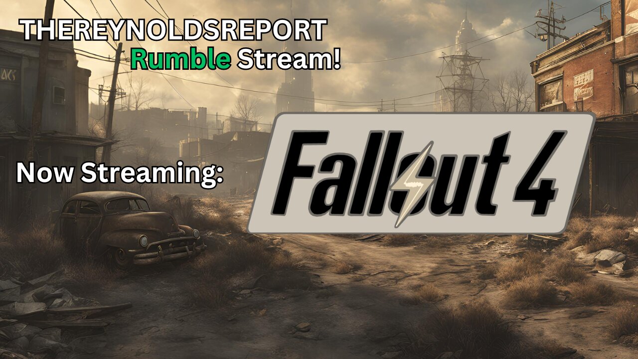 Fallout 4 - Playing Some More Trying To Level Up.