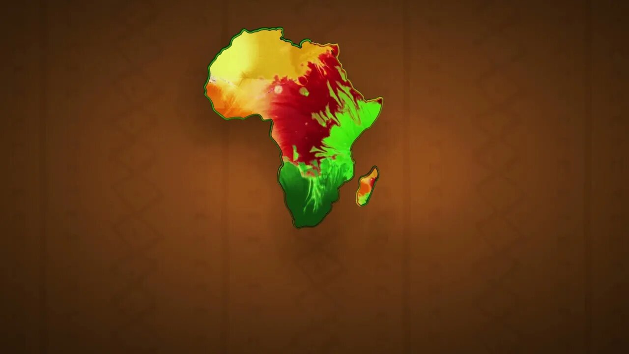 colorful map of africa SBV 346770941 HD