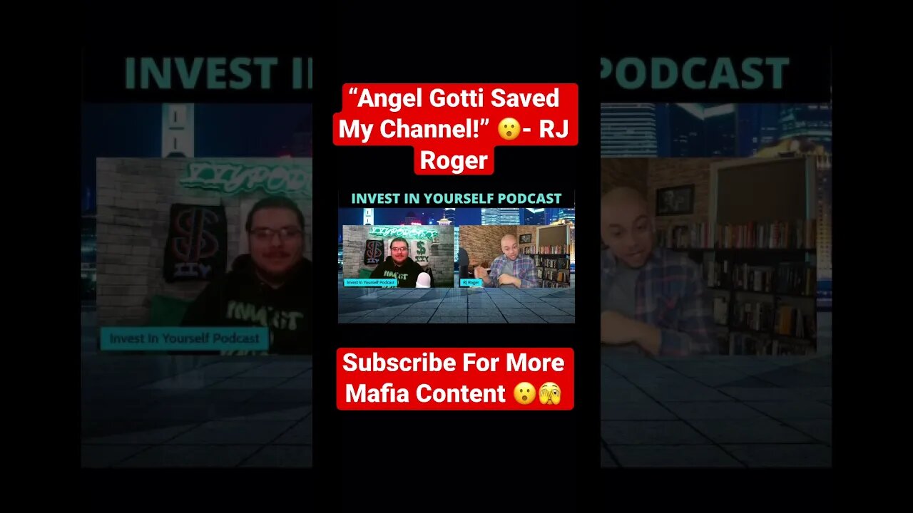 “Angel Gotti Saved My Channel!” 😮- RJ Roger #johngotti #sammythebull #gambino #mafia #truecrime