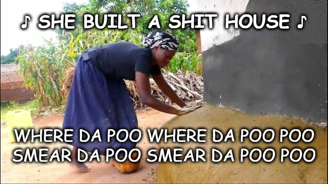 ♪ She Built a Shit House ♪ Music Parody Song - Smear the Poo Poo. It's Where Flies Hang Out