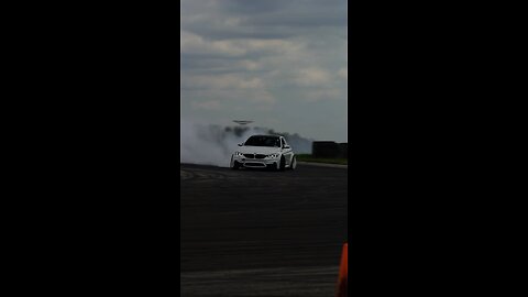 BMW drifted