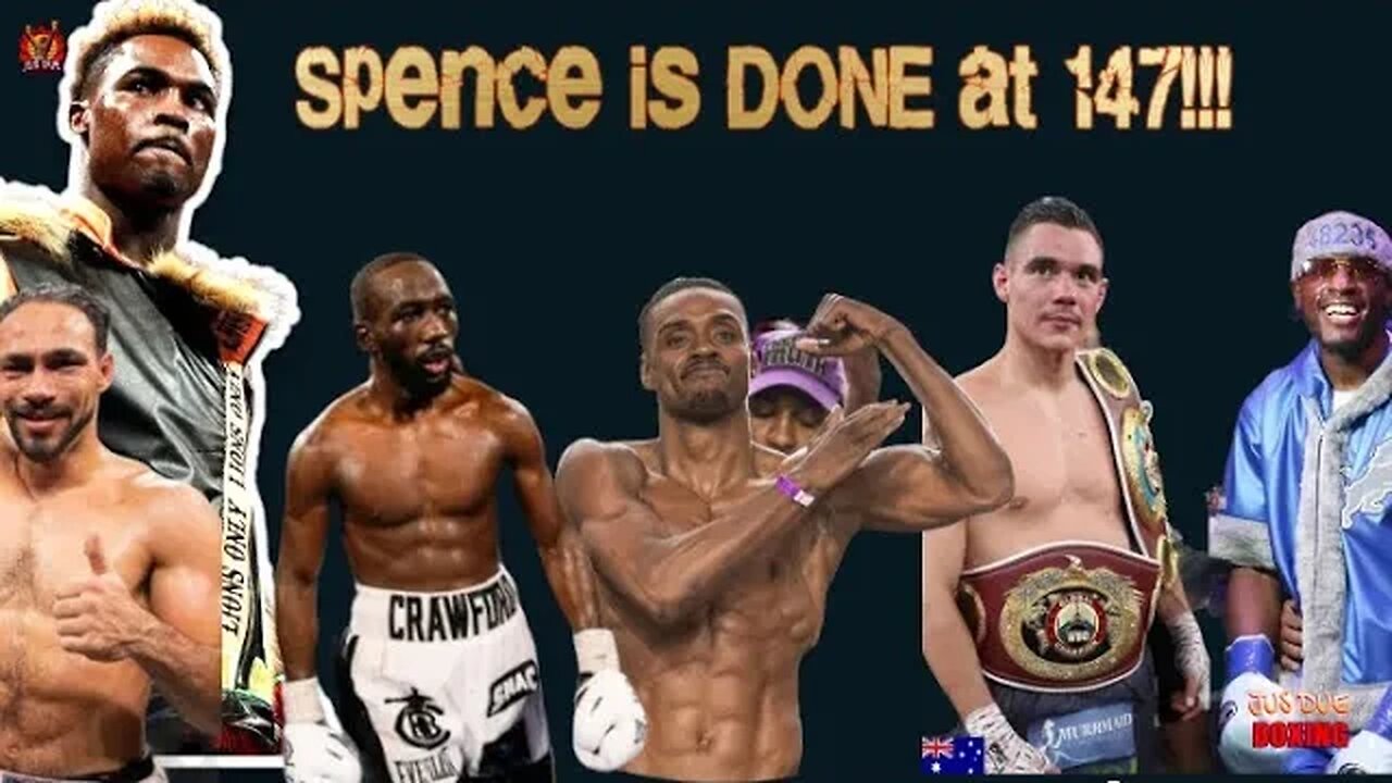 TONY HARRISON SAY SPENCE IS DONE AT 147🤔 HE'LL BE WAITING❗THURMAN - SPENCE - CRAWFORD #boxing #TWT