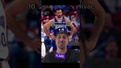 Vlade Divac Worst NBA All-Star EVER? #shorts