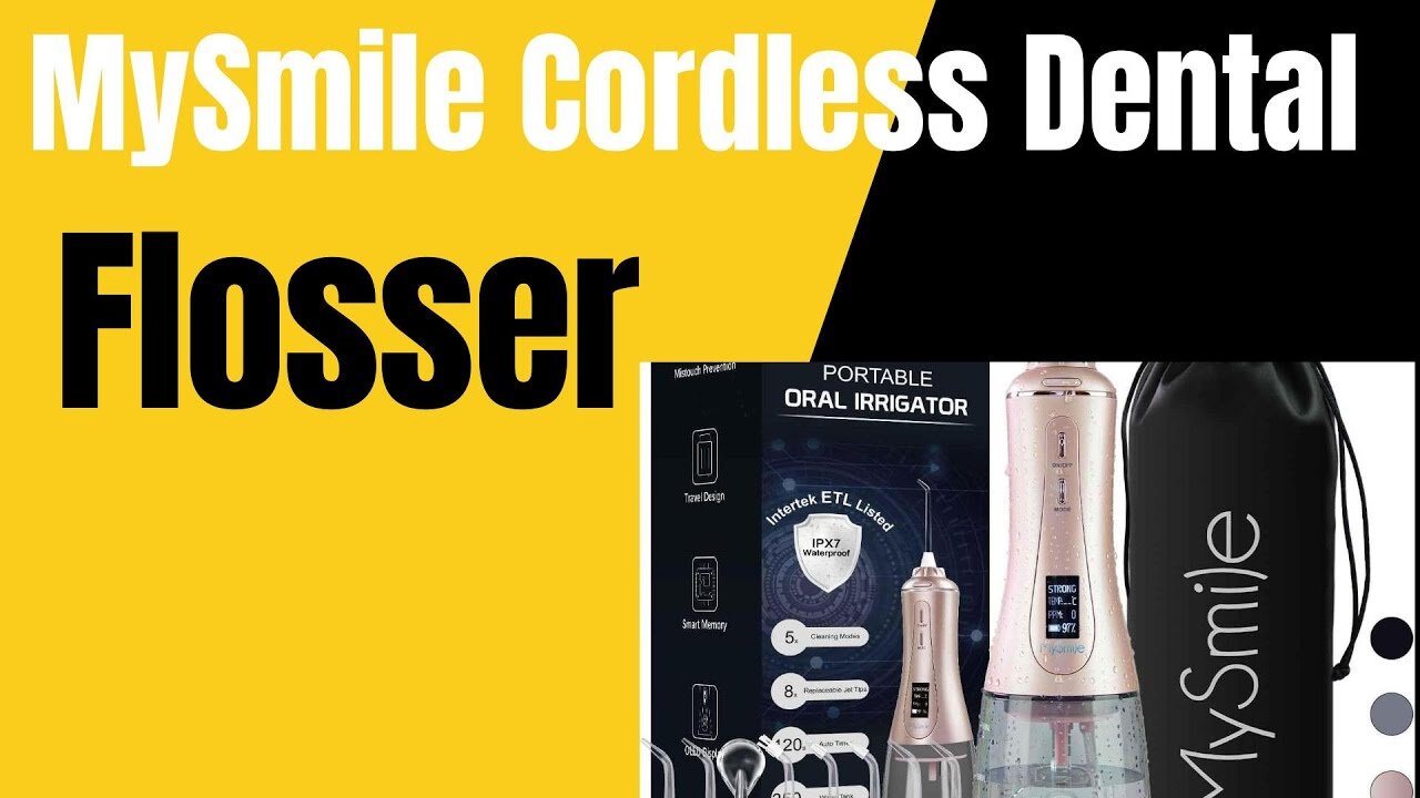 MySmile Cordless Dental Flosser Review