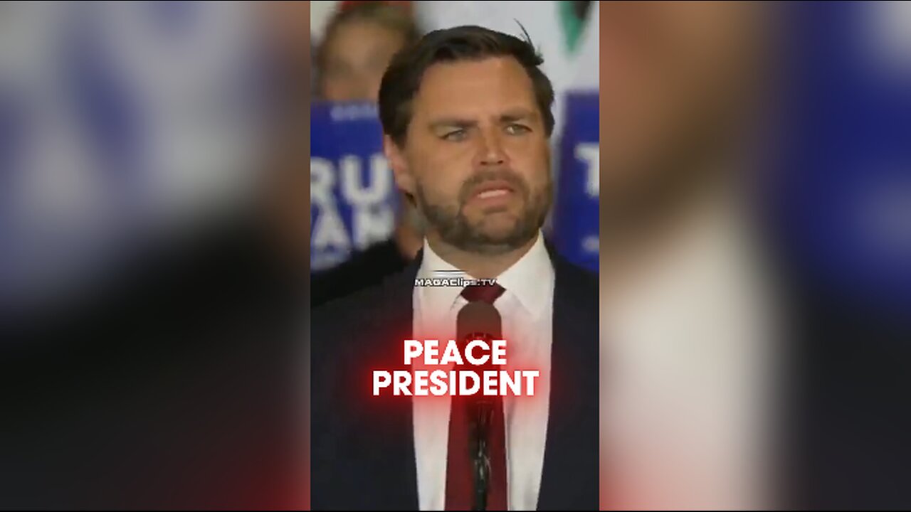 JD Vance: Trump is The Peace Candidate - 9/28/24