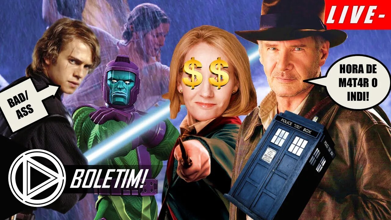 Harison Ford quer Acabar com Indiana Jones , Os Pésimos Roteiros de Doctor Who, Muito Mais! #BOLETIM