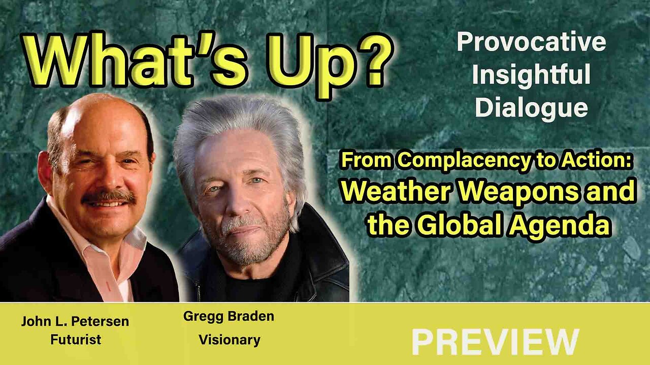 What's Up? From Complacency to Action: Weather Weapons and the Global Agenda
