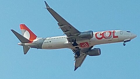 Boeing 737 MAX 8 PS-GPL coming from Rio de Janeiro(GIG) to Fortaleza
