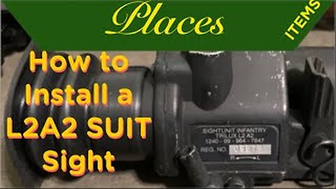 How to install L2A2 SUIT