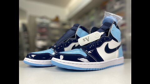 Air Jordan 1 UNC Patent