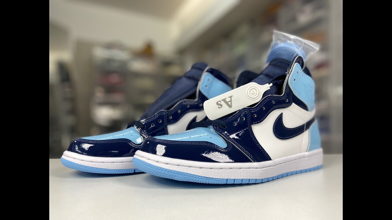 Air Jordan 1 UNC Patent