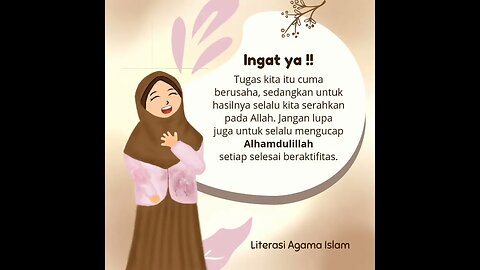 TUGAS KITA HANYA BERUSAHA #agamaislam #dakwahislam #videoshort