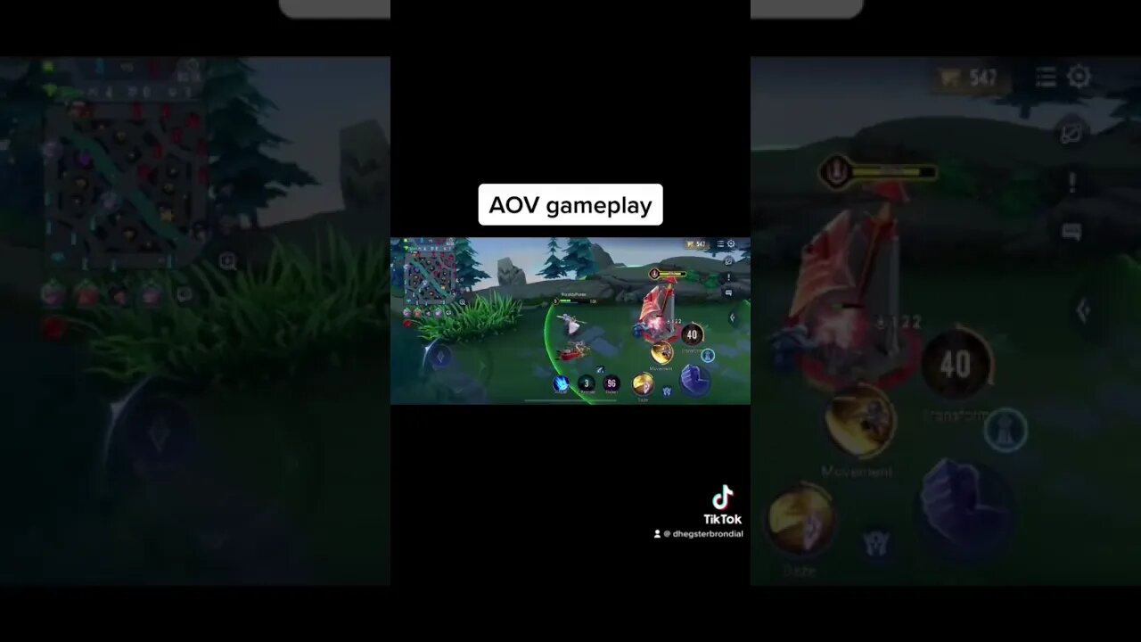 AOV gameplay (bright) #arenaofvalor #aov #gaming #moba #mobilegame