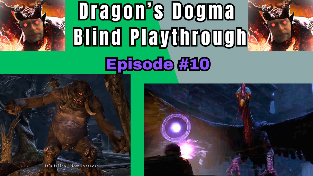 Dragon's Dogma DA: Budjo Blind Playthrough Ep. #10 - Stone Chicken