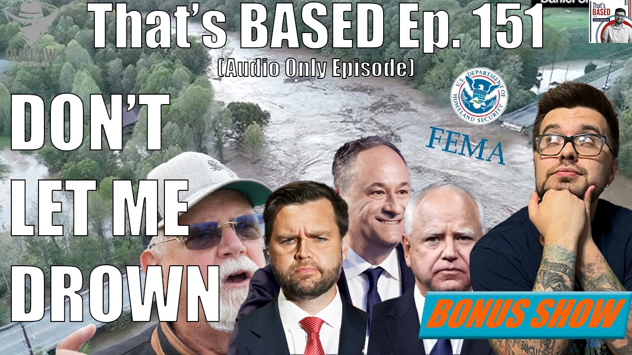 FEMA Abandons Americans, JD Vance DOGWALKS Tim Walz, & Doug Emhoff is Trash