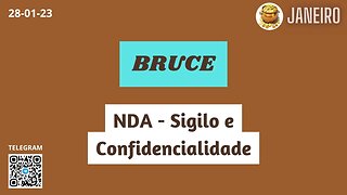 BRUCE NDA Sigilo e Confidencialidade