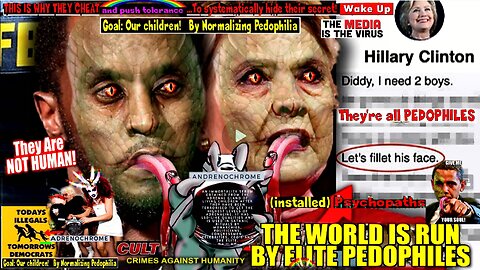 FBI Seize Diddy Tape Showing Hillary Clinton Killing Child at 'Freak Off' Party