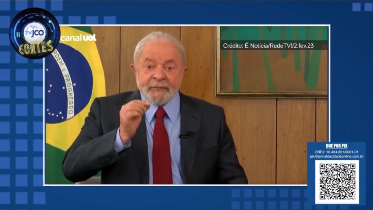 Em crise de histeria, Lula faz graves acusações sem provas e pede punição a Bolsonaro