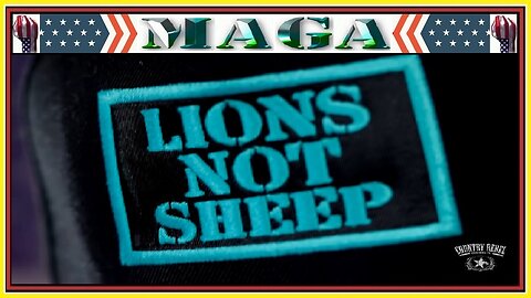 MAGA LIONS NOT SHEEP 2025