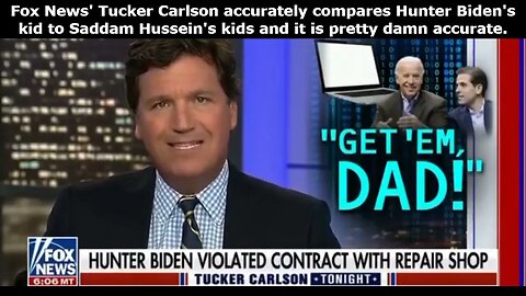 Tucker Carlson exposes the whole game